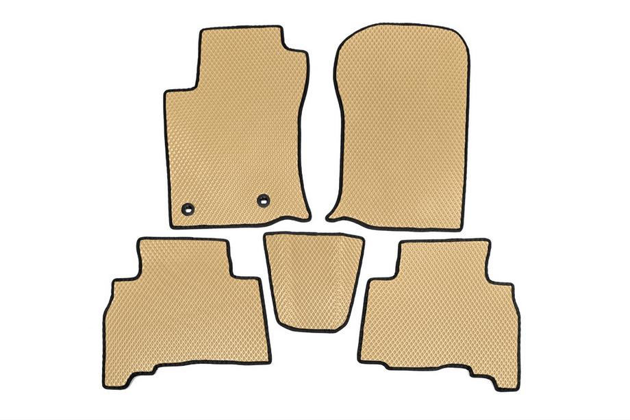 Lexus GX460 2009-2023 EVA Floor Mats (Beige) Image
