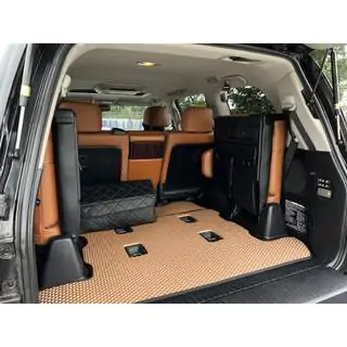 Trunk mat 2 pcs (EVA, 7 seats, brick) photo 2