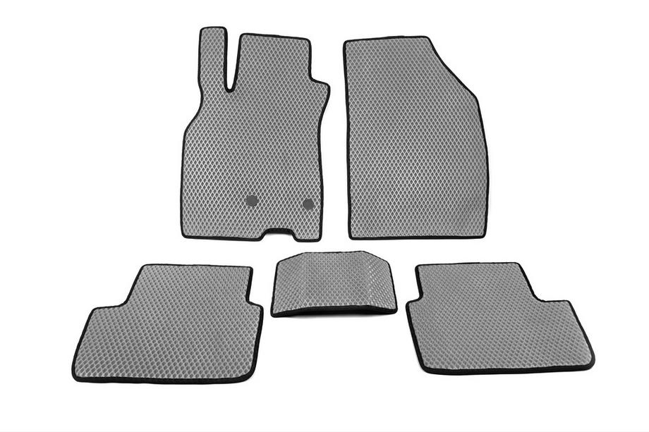 Renault Fluence 2009-2016 EVA Floor Mats (Gray) Image