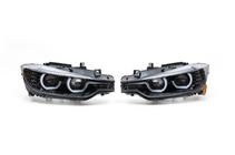 BMW 3 Series F30/F31 2012-2019 Xenon Headlights with LED Position Light 2012-2015 (2 pcs) Black photo 1