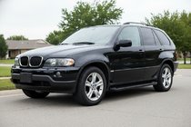 BMW X5 E53 1999–2006 Side Steps Allmond Black (2 pcs, aluminum) photo 1