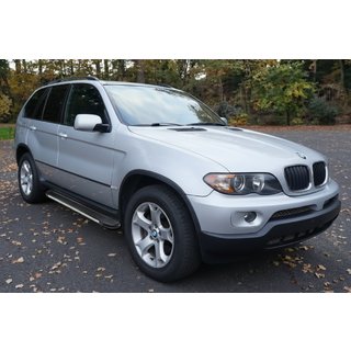 Side Steps Maya V1 (2 pcs, Aluminum) BMW X5 E53 1999–2006 photo 1