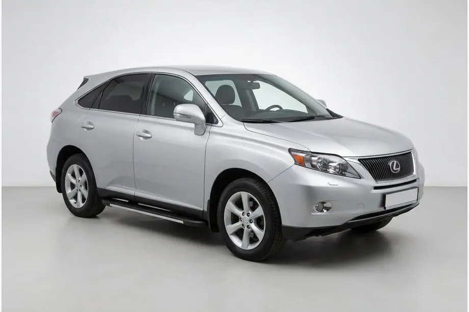 Lexus RX 2009-2015 Side Steps Bosphorus Grey (2 pcs, Aluminum) Photo 1