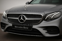Mercedes E-class W213 2016-2023 Front Grille Diamond Silver (for Avantgarde/AMG-Line/E43 AMG/E53 AMG 2016-2020) photo 1