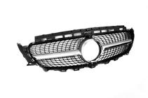 Mercedes E-class W213 2016-2023 Front Grille Diamond Silver (for Avantgarde/AMG-Line/E43 AMG/E53 AMG 2016-2020) photo 4