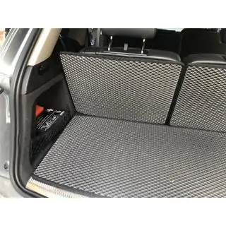 Trunk mat 3-piece (EVA, Black) (7 seats) photo 4