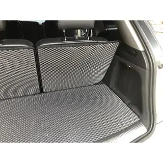 Trunk mat 3-piece (EVA, Black) (7 seats) photo 3