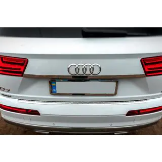 Rear Bumper Protector Carmos Stainless Steel photo 4