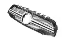 Mercedes A-class W177 2018- Front Grille AMG Silver (for 2018-2022) photo 3