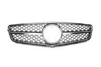 Mercedes C-class W204 2007-2015 Front Grille AMG Silver photo 2