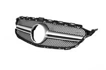 Mercedes C-class W205 2014-2021 Front Grille AMG Silver (for Avantgarde/AMG-Line/C43 AMG) photo 8