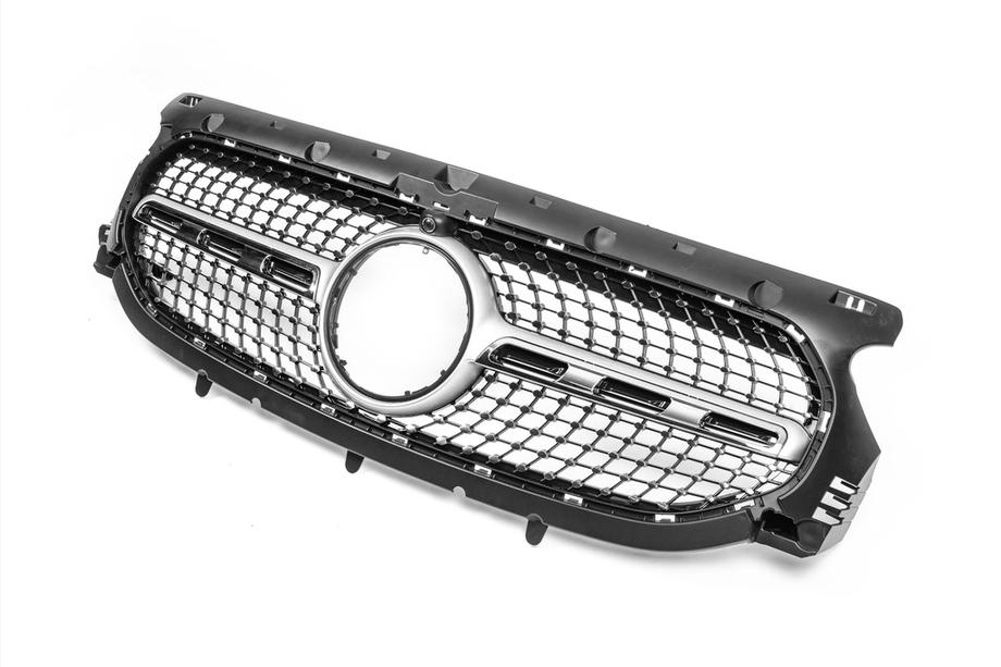 Mercedes GLA H247 2020- Front Grille Diamond Silver Photo 4