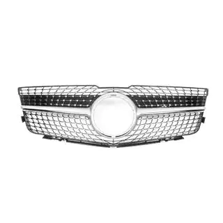 Front Grille Diamond Silver (2009-2012) photo 2