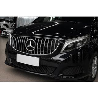 Front Grille GT Panamericana Chrome (2019-2023 for V-class) Mercedes Vito/V-class W447 2014- photo 1