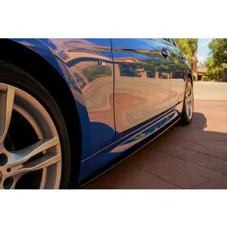 EuroCap Door Sill Covers (for M-Sport Side Skirts, Gloss Black) photo 3