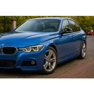 EuroCap Door Sill Covers (for M-Sport Side Skirts, Gloss Black) photo 2