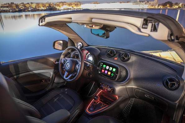 Smart EQ fortwo cabrio electric convertible review Photo 8