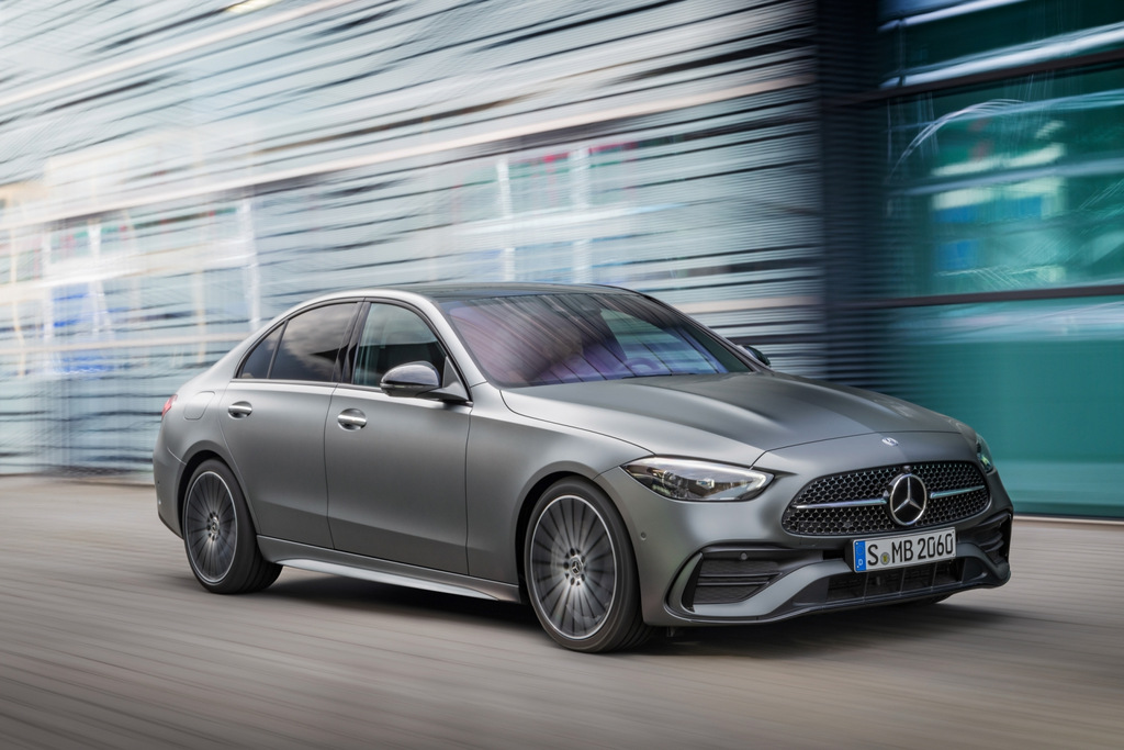 The new generation of the Mercedes-Benz C-Class sedan