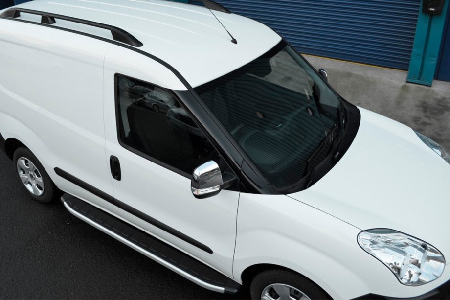 Fiat Doblo II 2010-2022 Mirror Covers (2 pcs, Stainless Steel) Photo 5