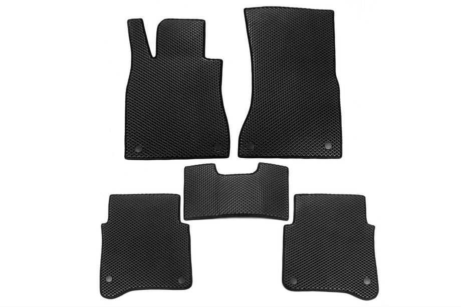 Mercedes S-class W223 2020- EVA Floor Mats (black) Photo 13