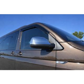 Mirror Covers (2 pcs, Stainless Steel) Volkswagen T6 2015-2024 photo 1