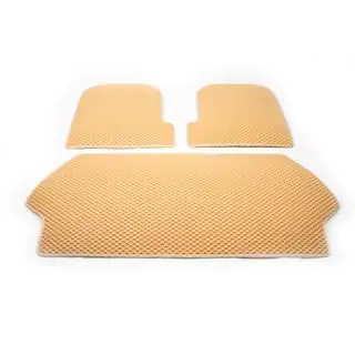 Trunk mat 3-piece set (EVA, beige) Volvo XC90 2002-2014 photo 2