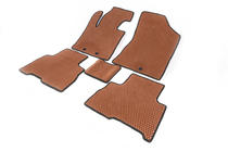 Kia Sorento II XM 2009-2014 EVA Floor Mats 2012-2014 (Brick Red) photo 2