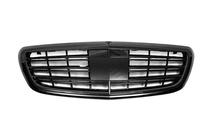Mercedes S-class W222 2013-2022 AMG Black Front Grille photo 1
