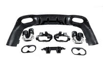 Mercedes CLA C118 2019- Rear diffuser with exhaust tips (CLA45 design) photo 8