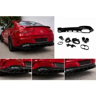 Rear diffuser with exhaust tips (CLA45 design)