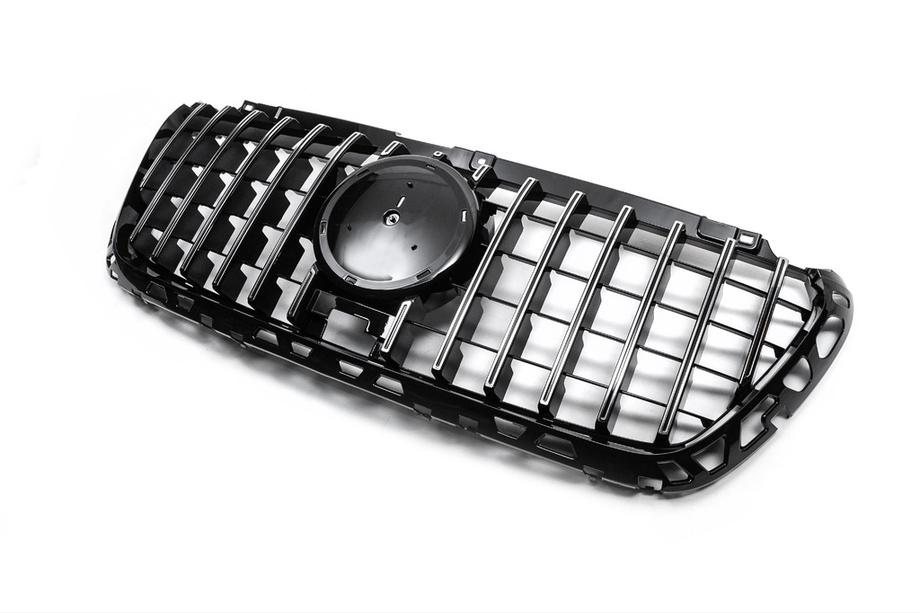 Mercedes Sprinter W907/W910 2018- Front Grille Panamericana GT Chrome Premium V1 Without Frame Photo 12