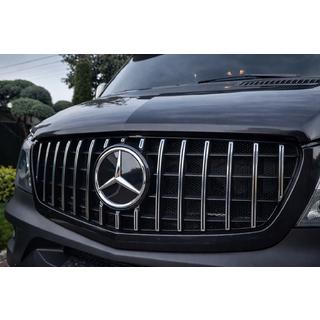 Front Grille GT Panamericana Chrome (2013-2018) Mercedes Sprinter W906 2006–2018 photo 2