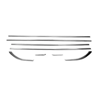 Lower window trim stainless steel (8 pcs) photo 2