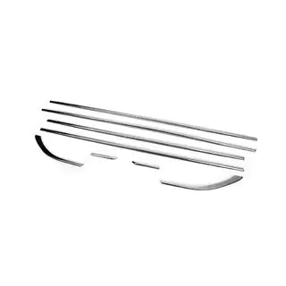 Lower window trim stainless steel (8 pcs) photo 3