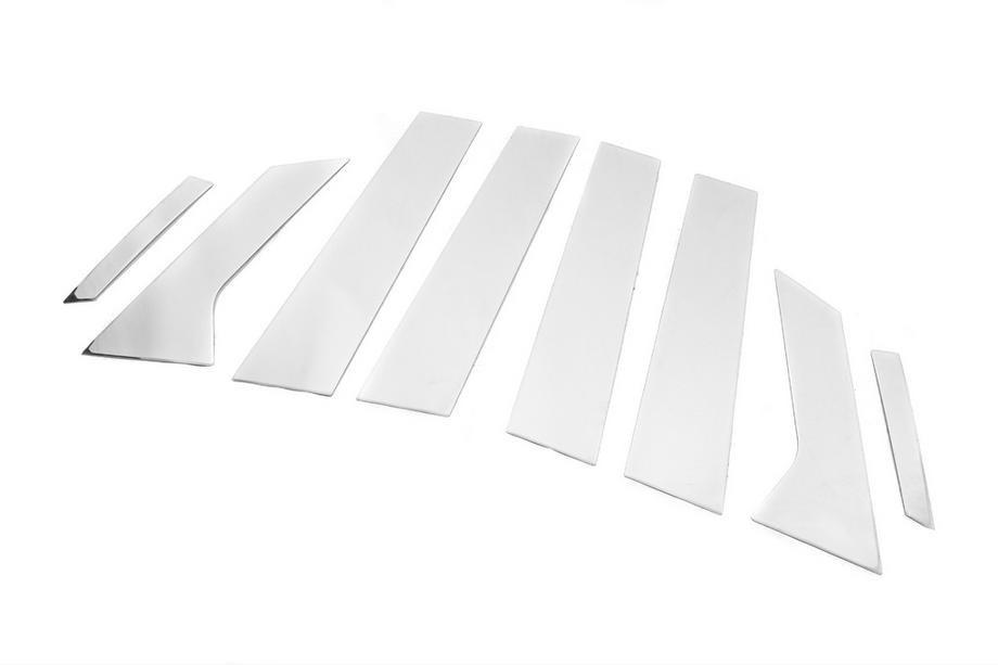 Ford Fusion 2012-2020 Stainless Steel Door Pillar Trim Photo 3