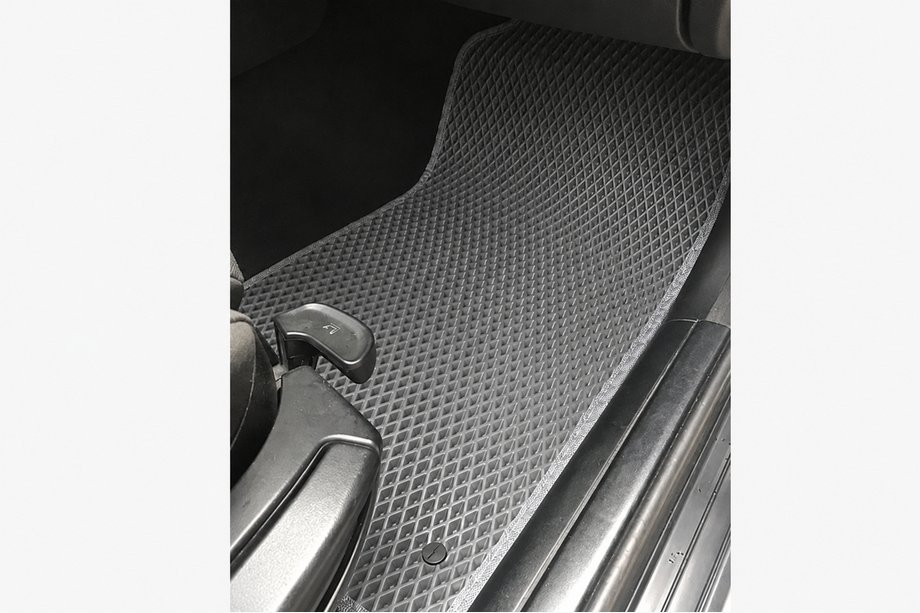 BMW 3 Series E46 1998-2006 EVA Floor Mats (Gray) Photo 2