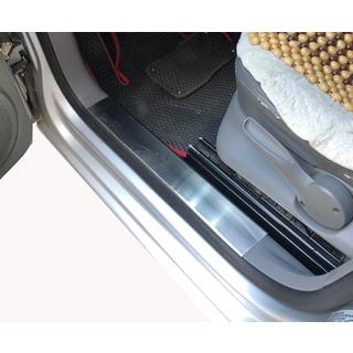 Interior door sill protectors (no logo, stainless steel) photo 2