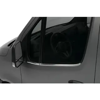 Window Trim (4 pcs, Stainless Steel) Mercedes Sprinter W907/W910 2018- photo 1