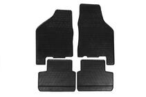 VAZ 2110-21115 1995-2015 Rubber floor mats for 2114, 2115 (4 pcs, Stingray Premium) photo 1