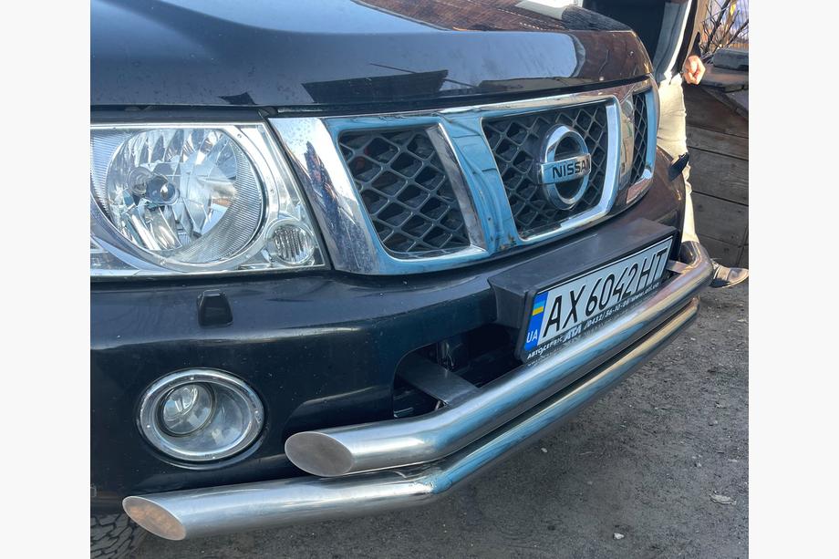 Nissan Patrol Y61 1997-2011 Front bumper assembly used (2004-2008) Photo 3