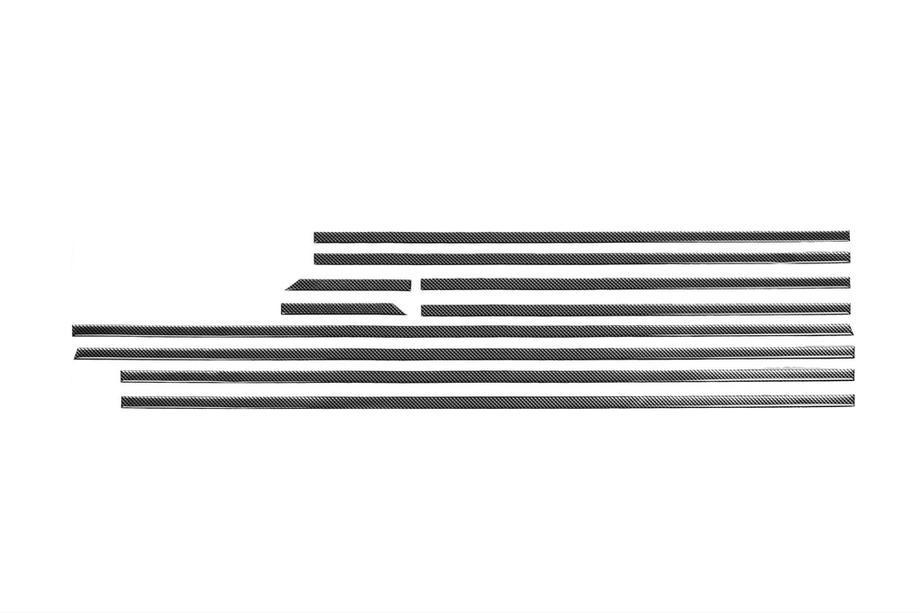 Mercedes G class W463 1990-2018 Carbon Look Door Moldings (Inserts) Photo 1