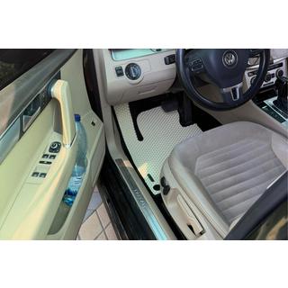 EVA Floor Mats (EU, Beige) Volkswagen Passat B7 2012-2015 photo 1