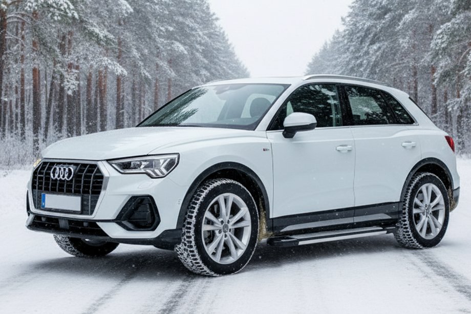 Audi Q3 2019–2025 Side Steps Rainbow (2 pcs, Aluminum) Image