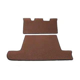 Trunk Mat 2 pcs Brick Red (EVA, 7 seats) photo 1