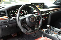 Lexus GX460 2009-2023 Complete anatomical steering wheel (carbon) photo 1