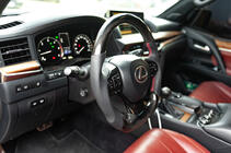 Lexus GX460 2009-2023 Complete anatomical steering wheel (carbon) photo 3