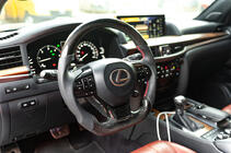 Lexus GX460 2009-2023 Complete anatomical steering wheel (carbon) photo 4