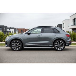 Side Steps Tayga Grey (2 pcs, Aluminum) Audi Q3 2019–2025 photo 1