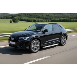 Side Steps Mevsim Grey (2 pcs, Aluminum) Audi Q3 2019–2025 photo 1
