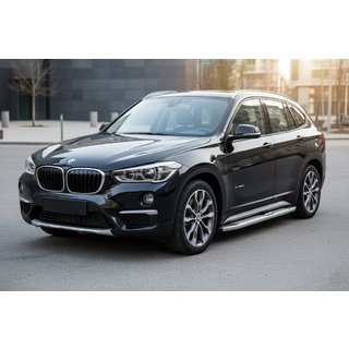 Side Steps Mevsim Grey (2 pcs, Aluminum) BMW X1 F48 2015-2022 photo 1